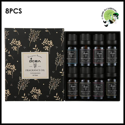 Coffret Cadeau d’huiles Essentielles Naturelles - 8pcs 10ml - Huiles essentielles naturelles pour la détente