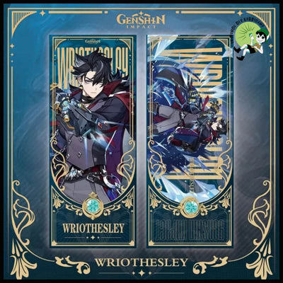 Collection de Cartes Genshin Impact - Wriothesley - Jeux cartes tarot artistiques