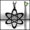 Collier Atomes de Carbone - A 50cm O BK - Colliers avec pendentifs symboliques