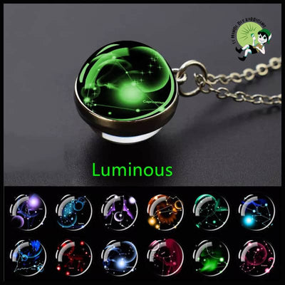 Collier Constellation Lumineux Zodiaque - Colliers avec pendentifs symboliques