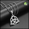 Collier Nœud Celtique Triquetra - 3816-Argent - Colliers avec pendentifs symboliques