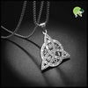 Collier Nœud Celtique Triquetra - AL4578-Argent - Colliers avec pendentifs symboliques