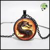 Collier pendentif dragon Mortal Kombat - XL1560 2 / 50cm - Colliers avec pendentifs symboliques