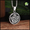 Collier Pendentif Étoile Lune Pentacle - Unique - Colliers avec pendentifs symboliques