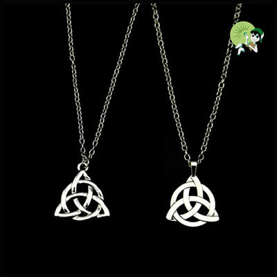 Collier Pendentif Triquetra Scandinave - Colliers avec pendentifs symboliques