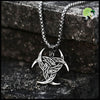 Collier Pendentif Viking Celtique en Acier Inoxydable - Colliers avec pendentifs symboliques