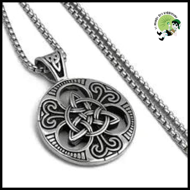 Collier Trinité Celtique - A4001-Argent - Colliers avec pendentifs symboliques