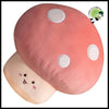 Coussin Champignon Peluche Adorable - A - Coussins et couvertures avec des motifs de champignons