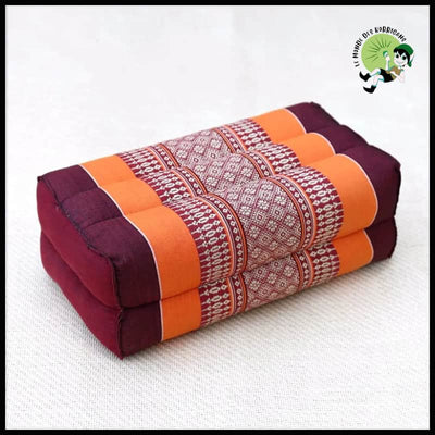 Coussin de Bloc Yoga pour Méditation - B / 35X15X11cm - Coussins méditation avec motifs naturels