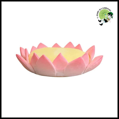 Coussin de Méditation en Forme Fleur Lotus 3D - Coussins méditation avec motifs naturels