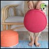 Coussin de Méditation Rond en éponge Haute Résistance - Coussins méditation avec motifs naturels