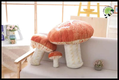 Coussin Peluche Champignon Lavable - Coussins et couvertures avec des motifs de champignons