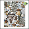 Couverture en Flanelle Champignon - Coussins et couvertures avec des motifs de champignons