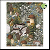 Couverture en Flanelle Champignon - Coussins et couvertures avec des motifs de champignons