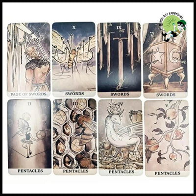 Deck de Tarot The Ink Witch - 1 - Jeux cartes tarot artistiques