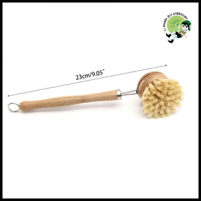 Ensemble de 4 Brosses Nettoyage Écologiques en Bois pour la Cuisine - 4pcs - douces nettoyer les champignons