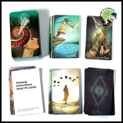 Ensemble de Cartes Oracle Tarot: Divination et Divertissement Mystique - Jeux cartes tarot artistiques