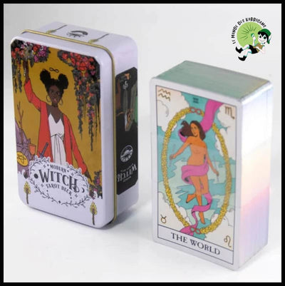 Ensemble de Cartes Oracle Tarot: Divination et Divertissement Mystique - TH47 - Jeux cartes tarot artistiques