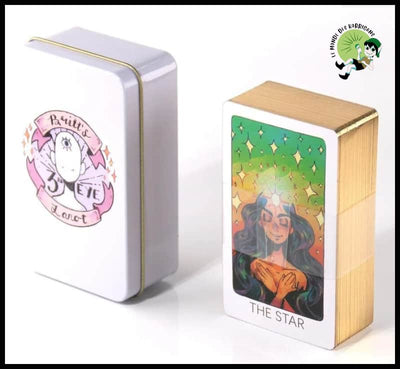 Ensemble de Cartes Oracle Tarot: Divination et Divertissement Mystique - TH184 - Jeux cartes tarot artistiques