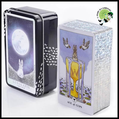 Ensemble de Cartes Oracle Tarot: Divination et Divertissement Mystique - THSB37 - Jeux cartes tarot artistiques