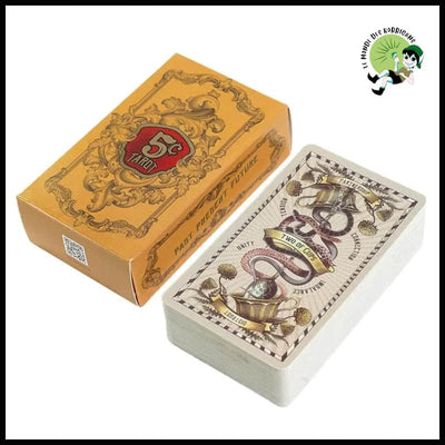 Ensemble de Cartes Tarot Earth Wisdom Fun Party - Le 5 Cents - Jeux cartes tarot artistiques