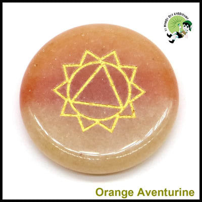 Ensemble de Cristaux Guérison Reiki - Aventurine orange - Kits d’initiation à la divination