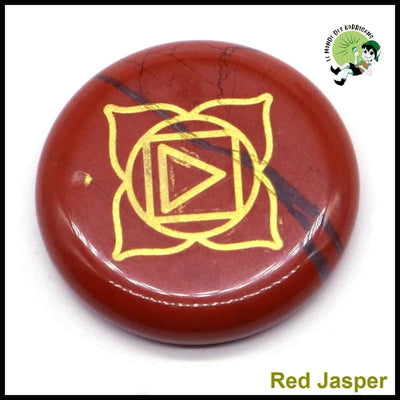 Ensemble de Cristaux Guérison Reiki - Jaspe rouge - Kits d’initiation à la divination