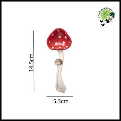 Ensemble Vaisselle Champignon Rouge - B - Ustensiles de cuisine spécifiques aux champignons