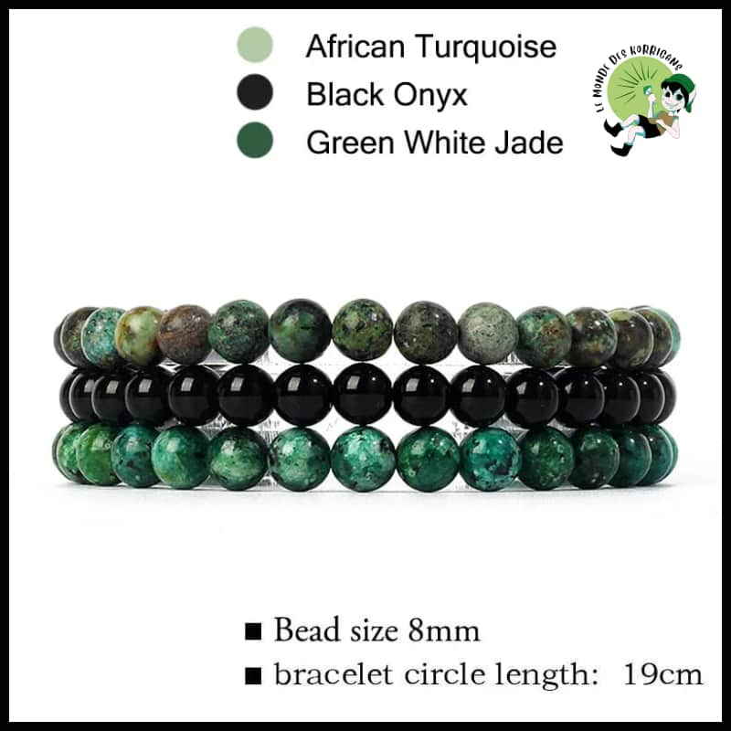 Ensembles de bracelets en pierre naturelle - Bracelets guérison pierres naturelles