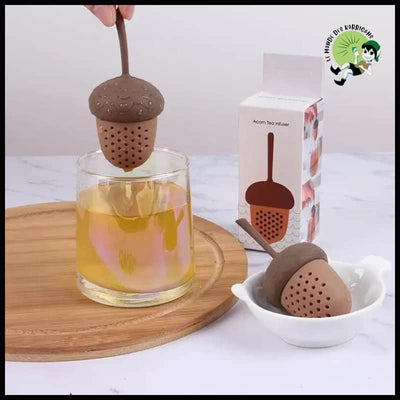 Gadgets de Cuisine d’infuseur thé Gland Silicone - 1 - Thés et infusions biologiques relaxants