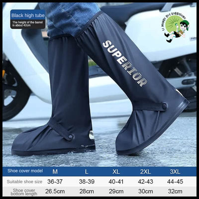 Gaiters Imperméables pour Randonnée Extérieure - Bloc Noir / M - Pantalons résistants à l’eau et aux taches