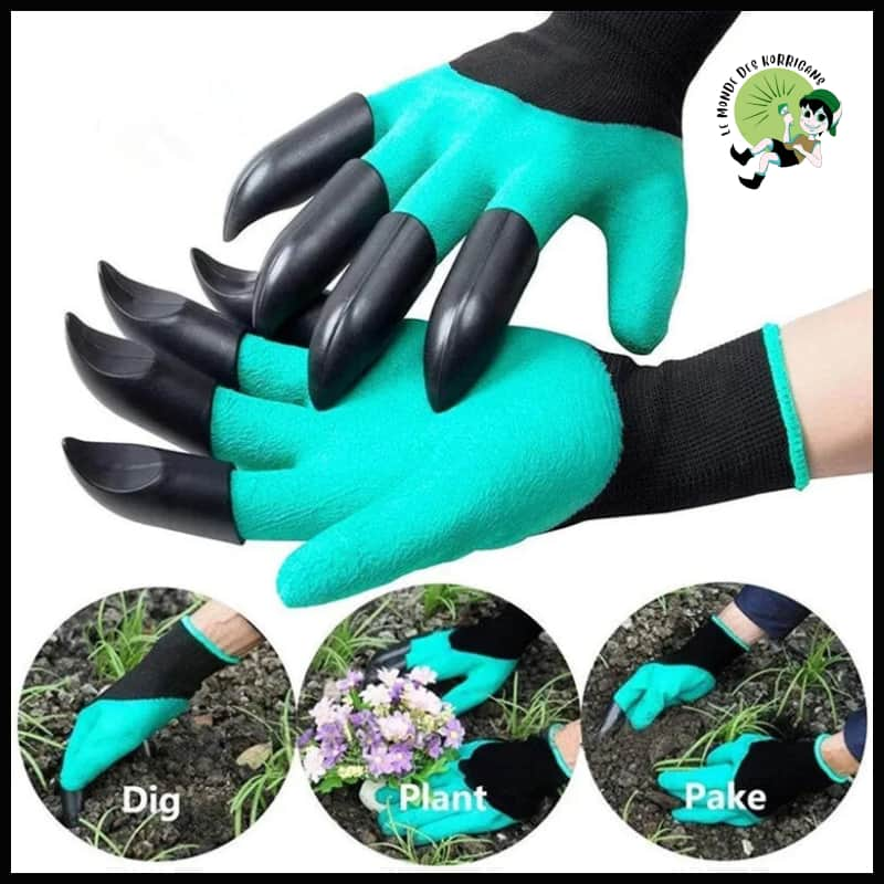 Gants de Jardinage avec Griffes - Kits d’outils multifonctions pour les cueilleurs