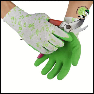 Gants de Jardinage Femme Respirants - Vert / M - Kits d’outils multifonctions pour les cueilleurs