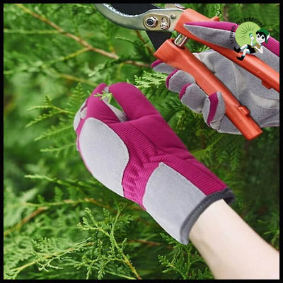 Gants de Jardinage Résistants Roses - Kits d’outils multifonctions pour les cueilleurs