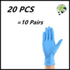 Gants jetables en nitrile pour enfants - Bleu 20pcs / XS - Kits d’outils multifonctions les cueilleurs