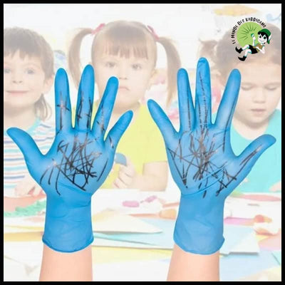 Gants jetables en nitrile pour enfants - Kits d’outils multifonctions les cueilleurs