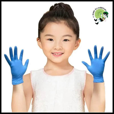 Gants jetables en nitrile pour enfants - Kits d’outils multifonctions les cueilleurs