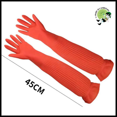 Gants Longs en Latex Épais pour Jardinage - 45CM - Kits d’outils multifonctions les cueilleurs