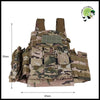 Gilet de chasse Body Armor Tactical Multi-fonctionnel en nylon - CP / Entrepôt - Sac à dos avec motifs floraux