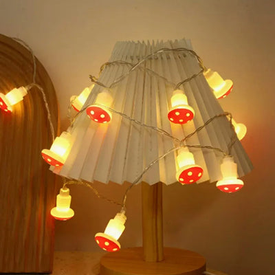 Guirlande lumineuse champignon féérique - Lampes et éclairages en forme