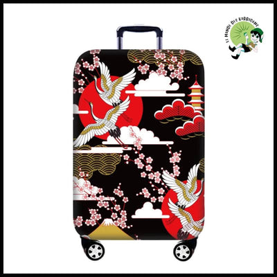 Housse de Protection Valise Florale - K / S - Sacs en toile organique avec des motifs la nature