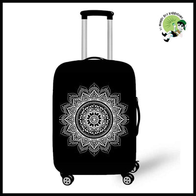 Housse de Valise Mandala Fleuri - Mandalas 02 / S - Sacs en toile organique avec des motifs la nature