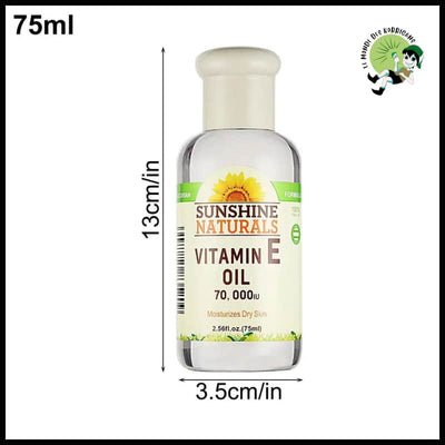 Huile de Vitamine E Pour la Peau - Tournesol / 1 - Huiles essentielles naturelles pour détente