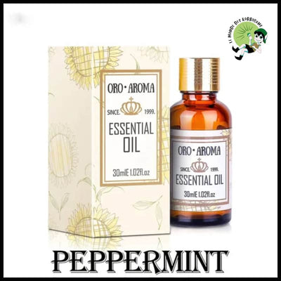 Huile Essentielle de Menthe Poivrée - 10ml - Huiles essentielles naturelles pour la détente