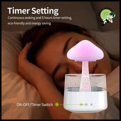 Humidificateur Champignon Lumière Colorée - Lampes et éclairages en forme de champignon