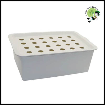 Hydroponic Kit 24 Holes - Gris Clair - Kits de culture champignons à domicile