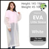 Imperméable Épais Unisexe Randonnée - Blanc Petit / Taille Unique - Imperméables et KWAY