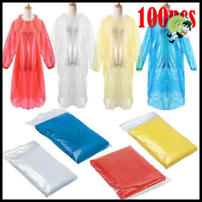 Imperméable Jetable Adulte Urgence - Multicolore - Imperméables et KWAY