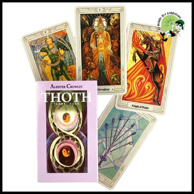 Jeu de Cartes Tarot Aleister Crowley Thoth - 1 - Jeux cartes tarot artistiques