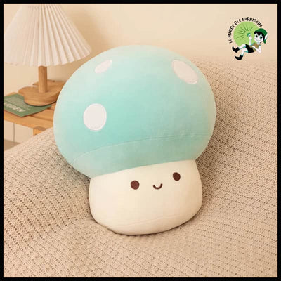 Jouets Peluche Champignons Mignons - Coussins et couvertures avec des motifs de champignons